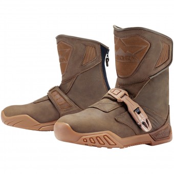 Motorradstiefel ICON Treadwell Waterproof Brown