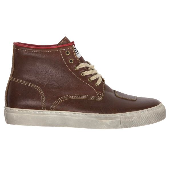 Motorradschuhe Helstons C5 Leather Fauve