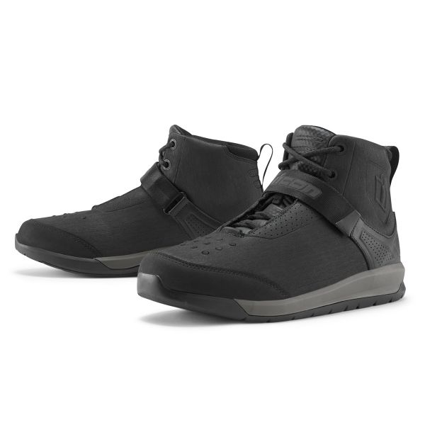 Motorradschuhe ICON Superduty 5 Black