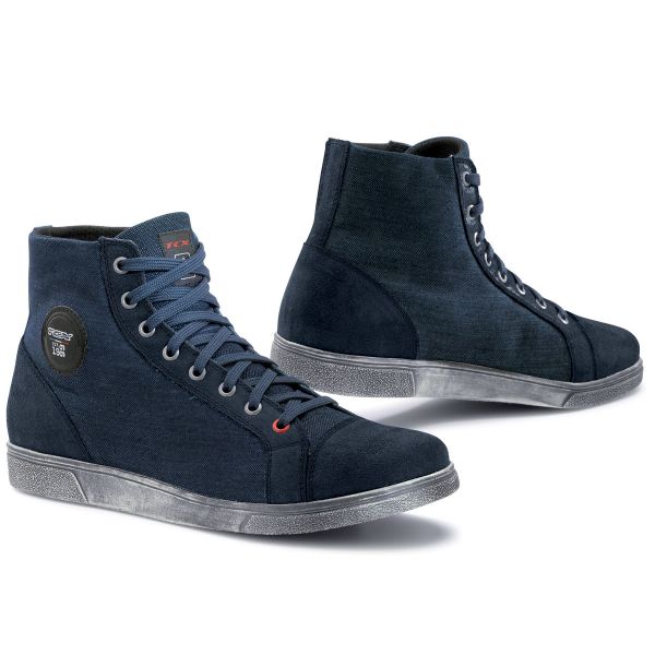Motorrad Sportschuhe TCX X-Street Denim Blau