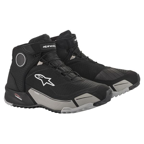 Motorradschuhe Alpinestars CR-1 Black Dark Grey Motorradschuhe Alpinestars CR-1 Black Dark Grey
