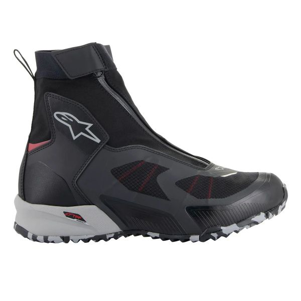 Alpinestars CR-8 Gore-Tex Black Mid Grey Bright Red