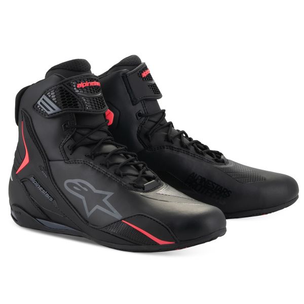 Motorradschuhe Alpinestars Stella Faster 4 Black Diva Pink Motorradschuhe Alpinestars Stella Faster 4 Black Diva Pink