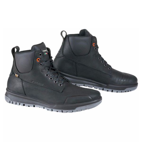 Motorradschuhe Falco Patrol D3O Black