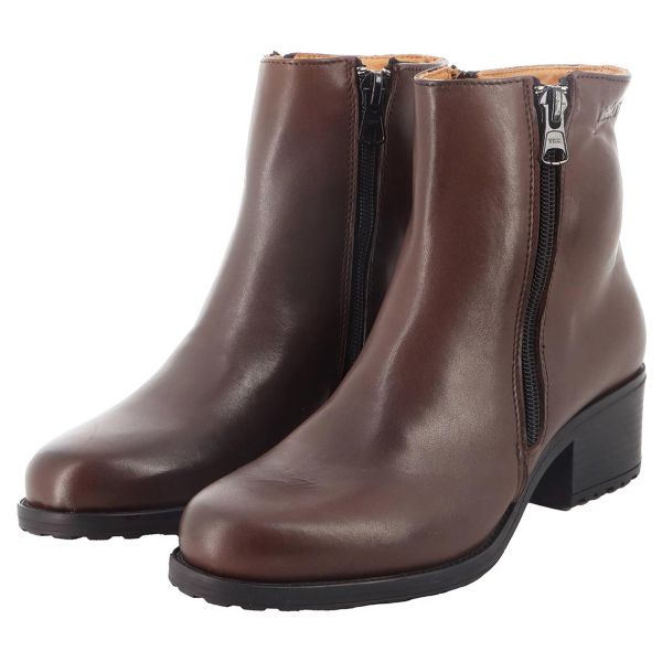 Motorradschuhe Helstons Charline Leather Brown Motorradschuhe Helstons Charline Leather Brown