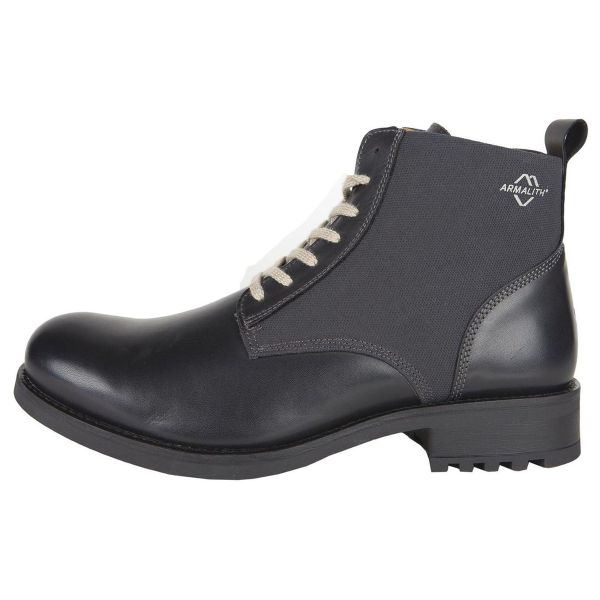 Motorradschuhe Helstons Deville Leather Black