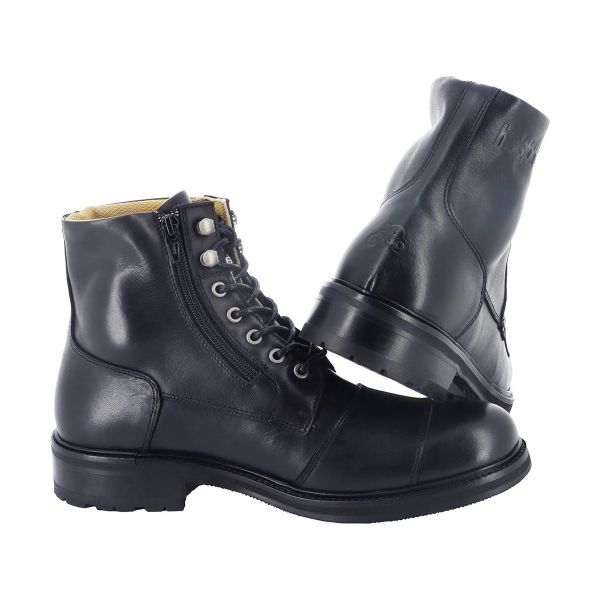 Helstons Prairie Vibram Leather Black