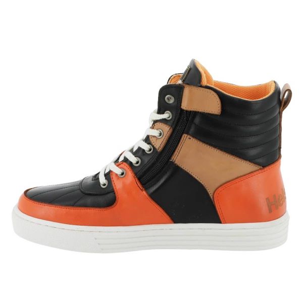 Helstons Run Schwarz Orange Beige