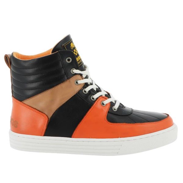 Helstons Run Schwarz Orange Beige