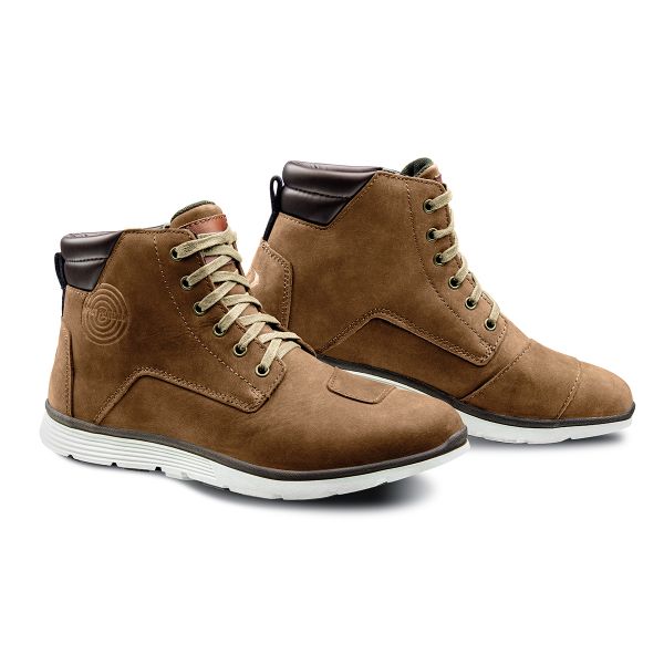 Motorradschuhe Ixon Akron WP Moka