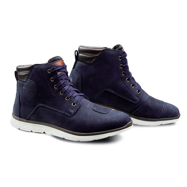 Motorradschuhe Ixon Akron WP Navy