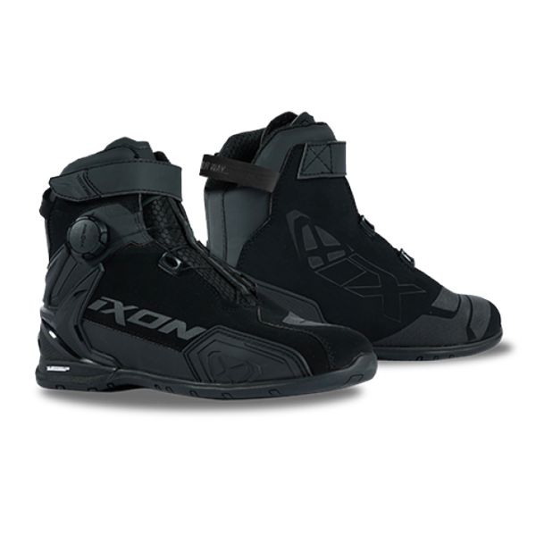 Motorradschuhe Ixon Bull 2 WP Black Motorradschuhe Ixon Bull 2 WP Black