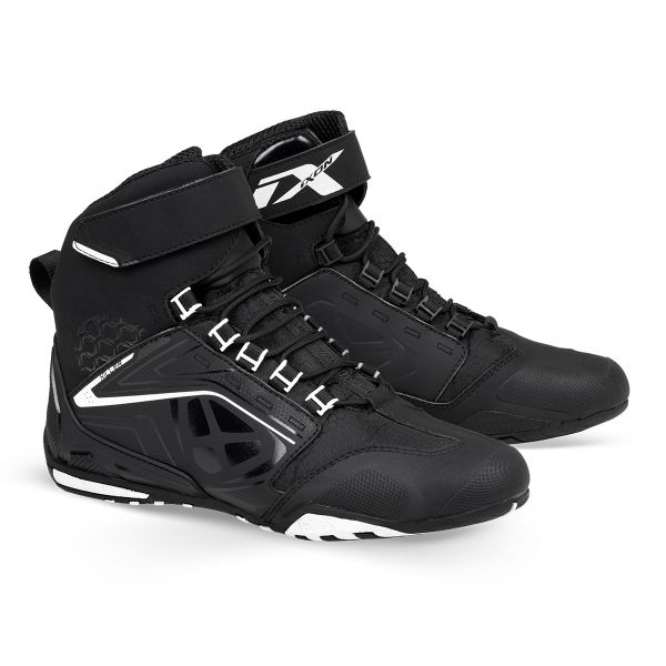 Motorradschuhe Ixon Killer WP Black White Motorradschuhe Ixon Killer WP Black White
