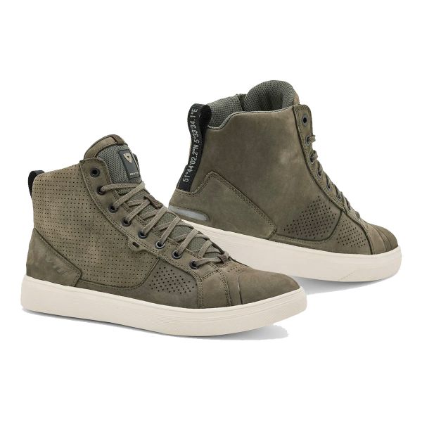 Motorradschuhe REV'IT Arrow Olive Green White