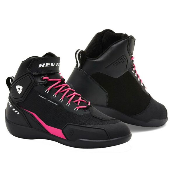 Motorradschuhe REV'IT G Force H2O Ladies Black Pink