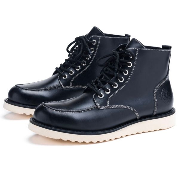 Motorradschuhe Ride & Sons Desert Moc Mid Boot Black
