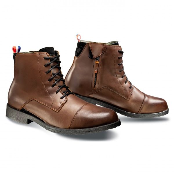 Motorradschuhe Ixon Greenwich Brown