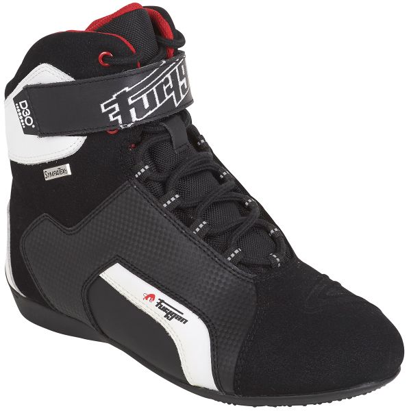 Motorradschuhe Furygan Jet D30 Sympatex Schwarz Wei