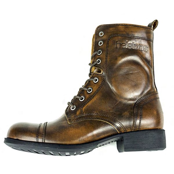 Motorradschuhe Helstons Lady Brown Old