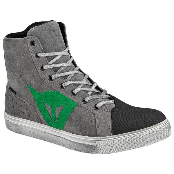 Motorradschuhe Dainese Street Biker D-WP Grey Green