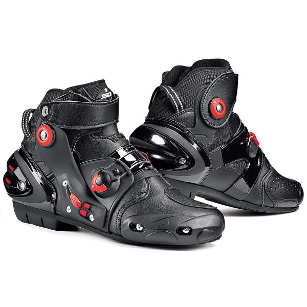 Motorradschuhe SIDI Streetburner White Black