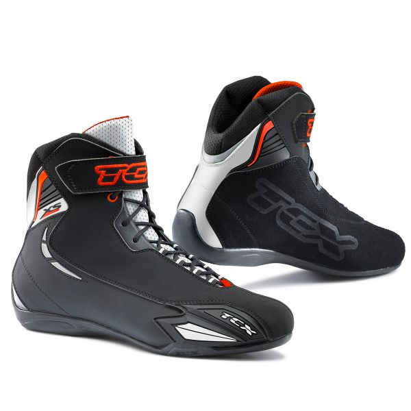 Motorradschuhe TCX X-Square Sport Schwarz Wei�