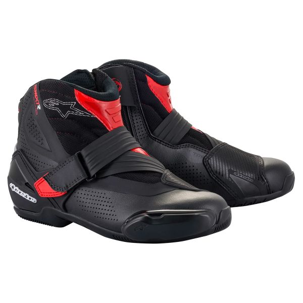 Stiefeletten Alpinestars SMX-1 R V2 Vented Black Red