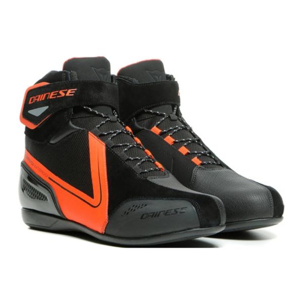Stiefeletten Dainese Energyca D-WP Black Fluo Red