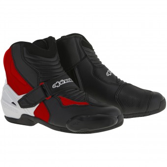 Stiefeletten Alpinestars SMX-1 R Black White Red Stiefeletten Alpinestars SMX-1 R Black White Red
