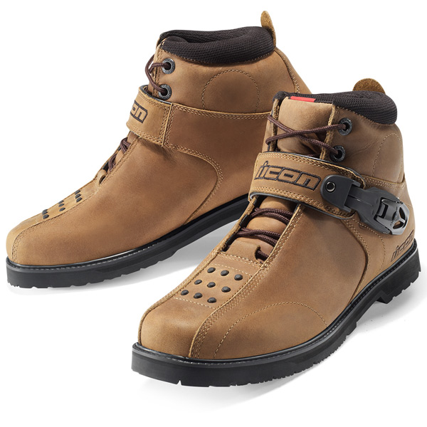Motorradschuhe ICON Superduty 4 Brown