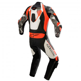 Alpinestars Atem V4 Suit 1 PC White Black Red Fluo Gray
