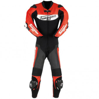 Motorrad-Lederkombi Furygan Combi Kid Evo Black Red White