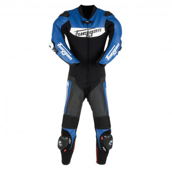 Motorrad-Lederkombi Furygan Combi Kid Evo Black Blue White Motorrad-Lederkombi Furygan Combi Kid Evo Black Blue White
