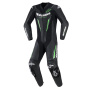 Motorrad-Lederkombi Alpinestars GP Force V2 Leather Suit 1PC Black Green