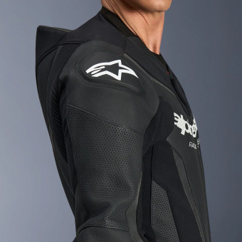 Alpinestars GP Force V2 Leather Suit 1PC Black