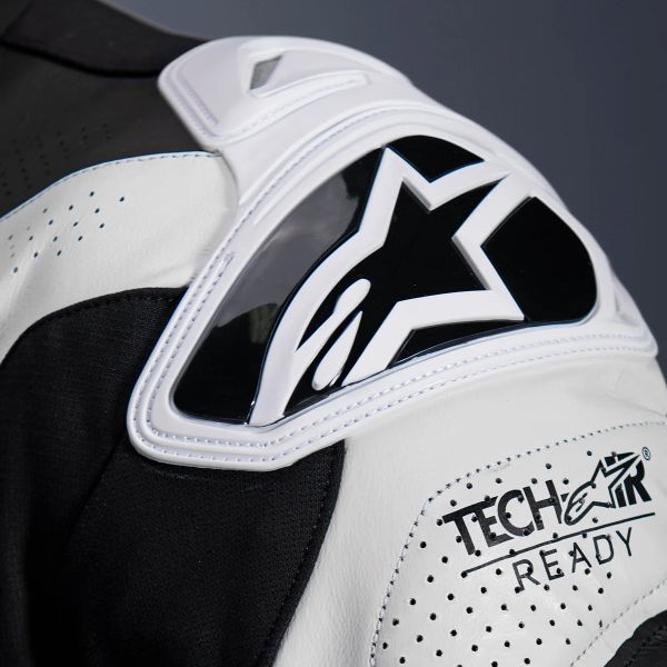 Alpinestars GP Plus V4 Sprint 1PC Black White Red Fluo