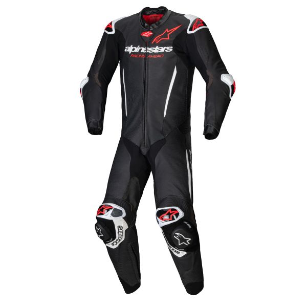 Motorrad-Lederkombi Alpinestars GP-R7 1PC Black White Red Fluo Motorrad-Lederkombi Alpinestars GP-R7 1PC Black White Red Fluo