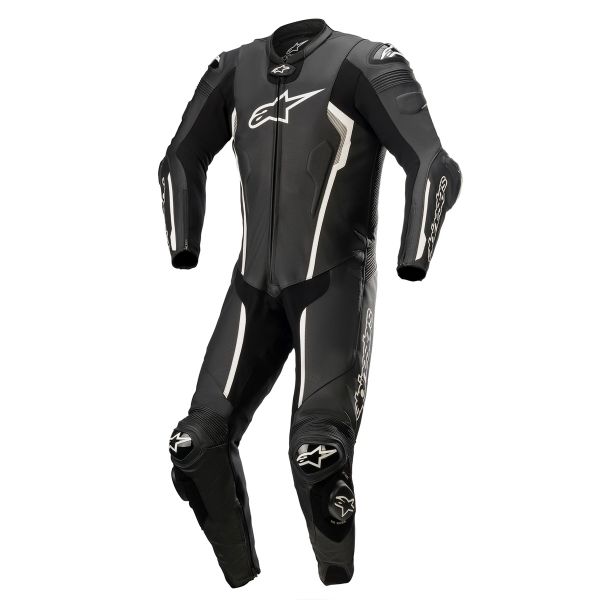 Motorrad-Lederkombi Alpinestars Missile V2 1PC Suit Black White Motorrad-Lederkombi Alpinestars Missile V2 1PC Suit Black White
