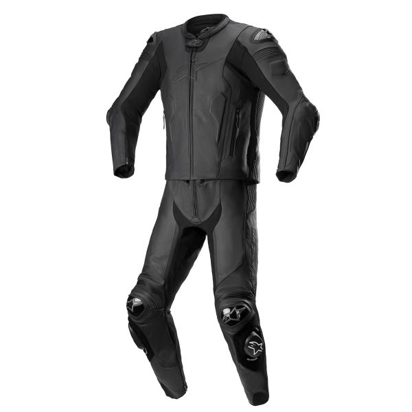 Motorrad-Lederkombi Alpinestars Missile V2 2PC Suit Schwarz Schwarz Motorrad-Lederkombi Alpinestars Missile V2 2PC Suit Schwarz Schwarz