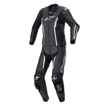 Motorrad-Lederkombi Alpinestars Stella Missile V2 Suit 2PC Black White Motorrad-Lederkombi Alpinestars Stella Missile V2 Suit 2PC Black White