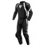 Motorrad-Lederkombi Dainese Avro 4 2 PC Black Matt White