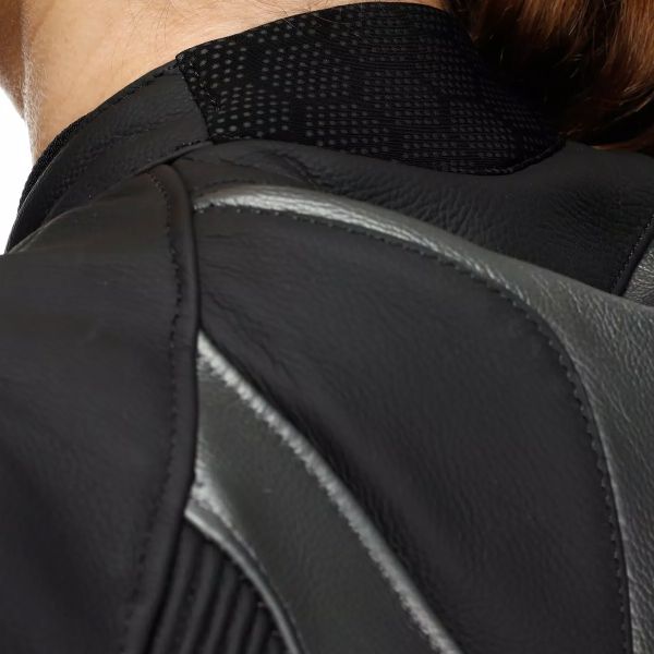 Dainese Fulminea 2PCS Leather Black Anthracite White