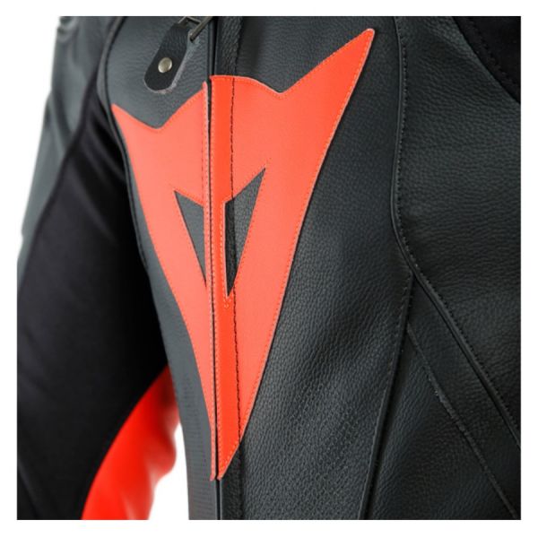 Dainese Laguna Seca 5 1PC Perf Black Fluo Red