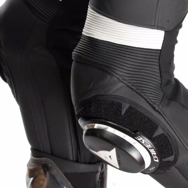 Dainese Laguna Seca 6 Perf 1PC Leather Black White Anthracite