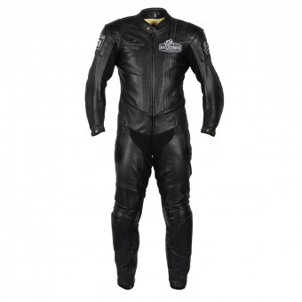 Motorrad-Lederkombi Helstons Stirling Suit Black