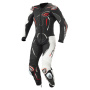 Motorrad-Lederkombi Ixon Demonio Black White Red