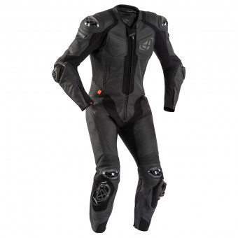 Motorrad-Lederkombi Ixon Vendetta Evo Black