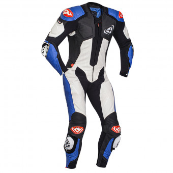 Motorrad-Lederkombi Ixon Vendetta Evo Blue Black