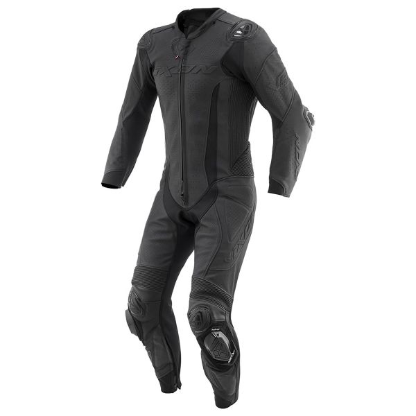 Motorrad-Lederkombi Ixon Vortex 3 Black Black Motorrad-Lederkombi Ixon Vortex 3 Black Black