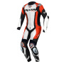 Motorrad-Lederkombi Ixon Vortex 3 White Black Red